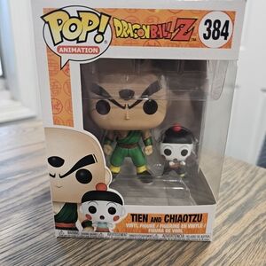 Dragon Ball Z Tien and Chiaotzu Funko Pop